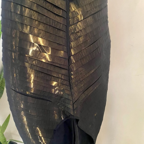 Amit Aggarwal Haute Couture sculpted Little Black Dress - Picture 5 of 7